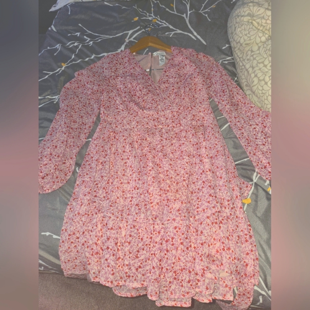 Oink floral dress